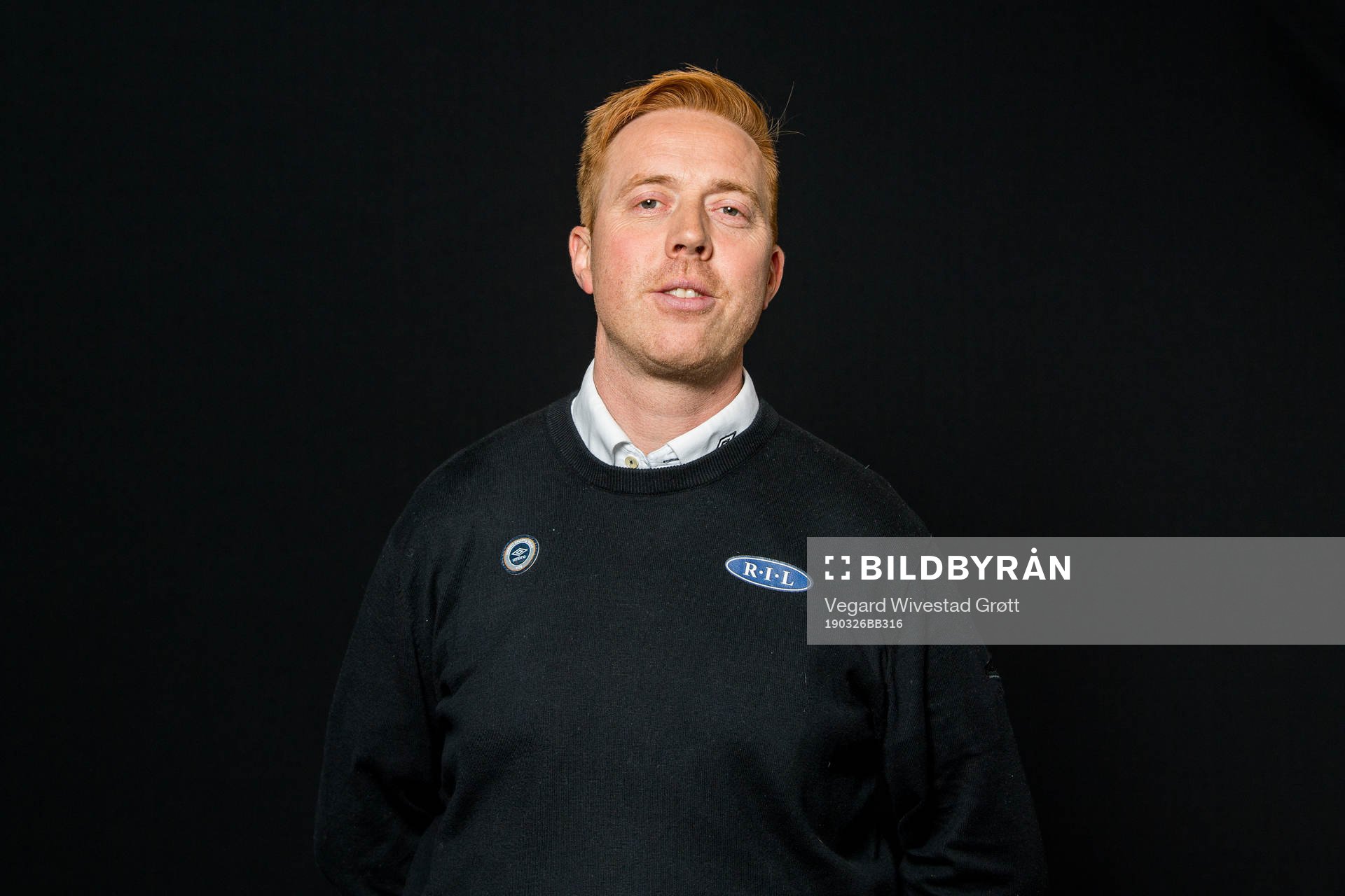 Svein Maalen, head coach of Ranheim, poses for a portrait