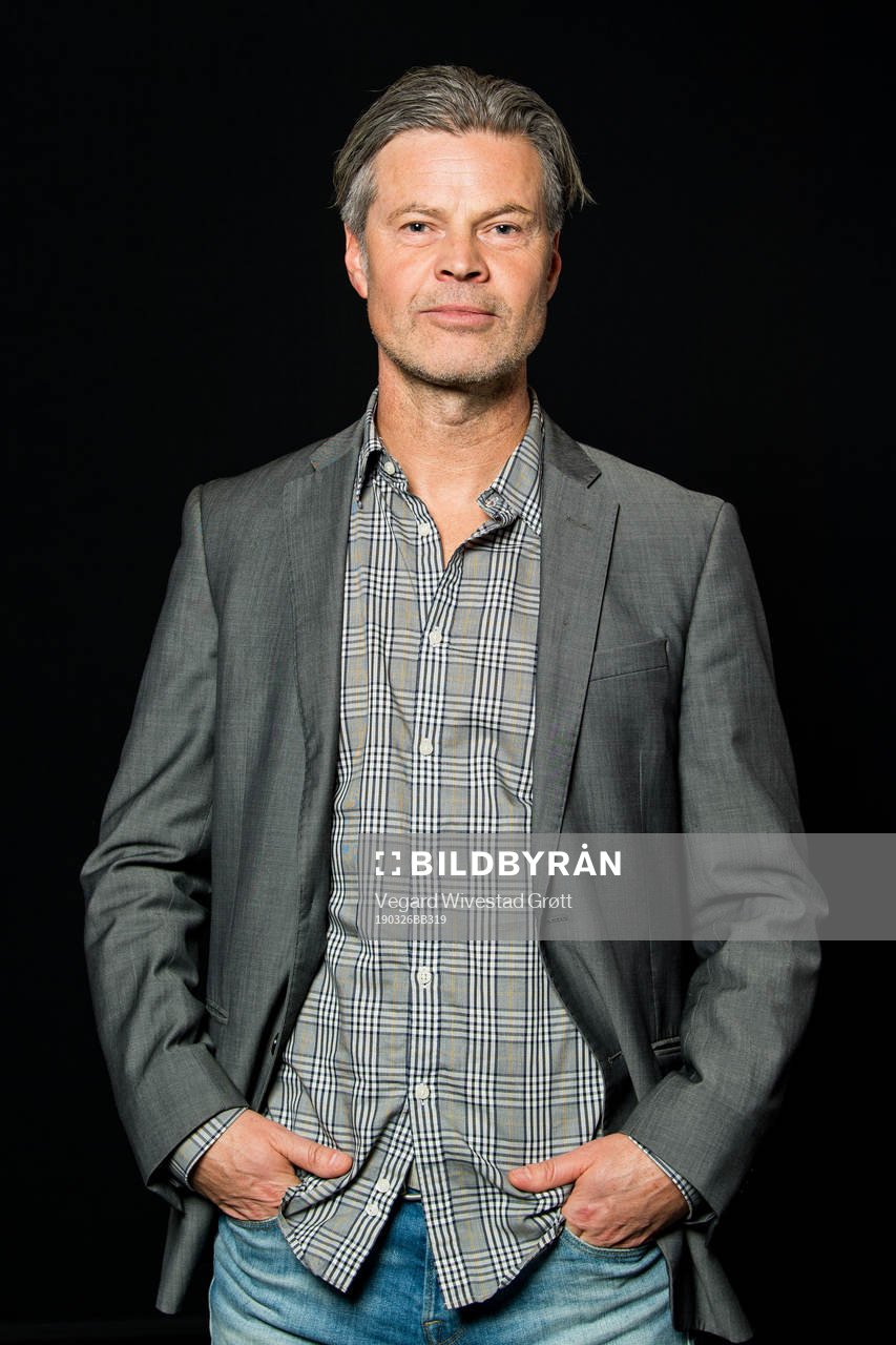 Vegard Hansen, head coach of Mjøndalen, poses for a
