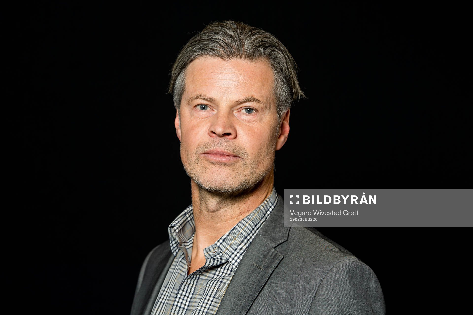 Vegard Hansen, head coach of Mjøndalen, poses for a