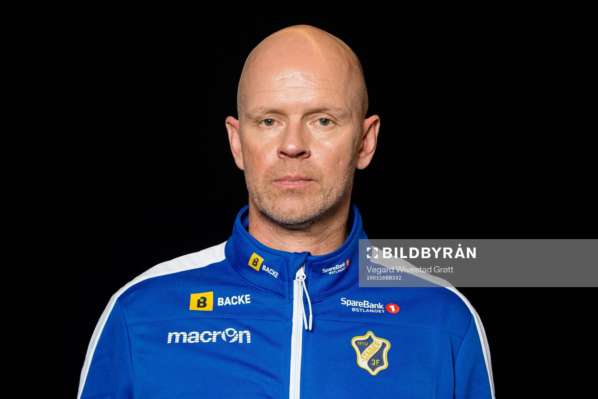 Henning Berg, head coach of Stabæk, poses for a portrait