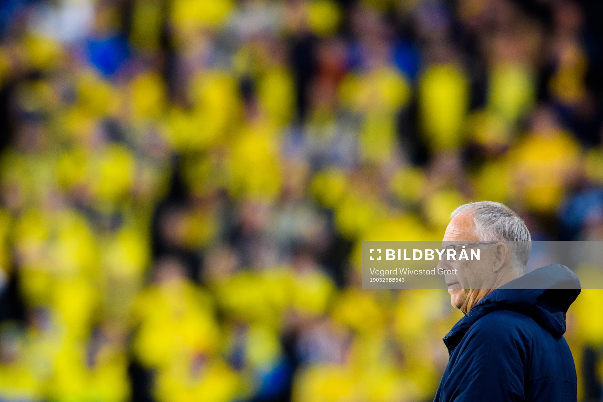Lars Lagerbäck, head coach of Norway