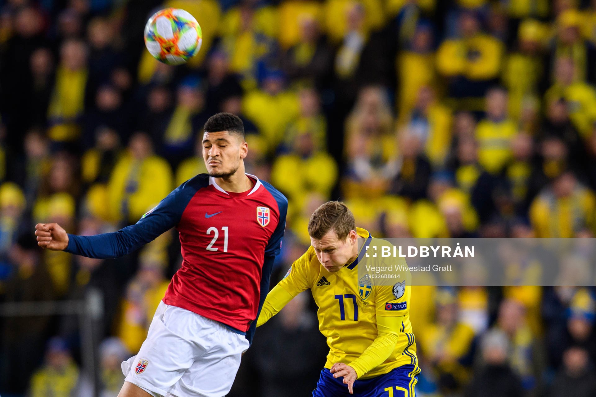 Bjørn Maars Johnsen of Norway and Viktor Claesson of Sweden