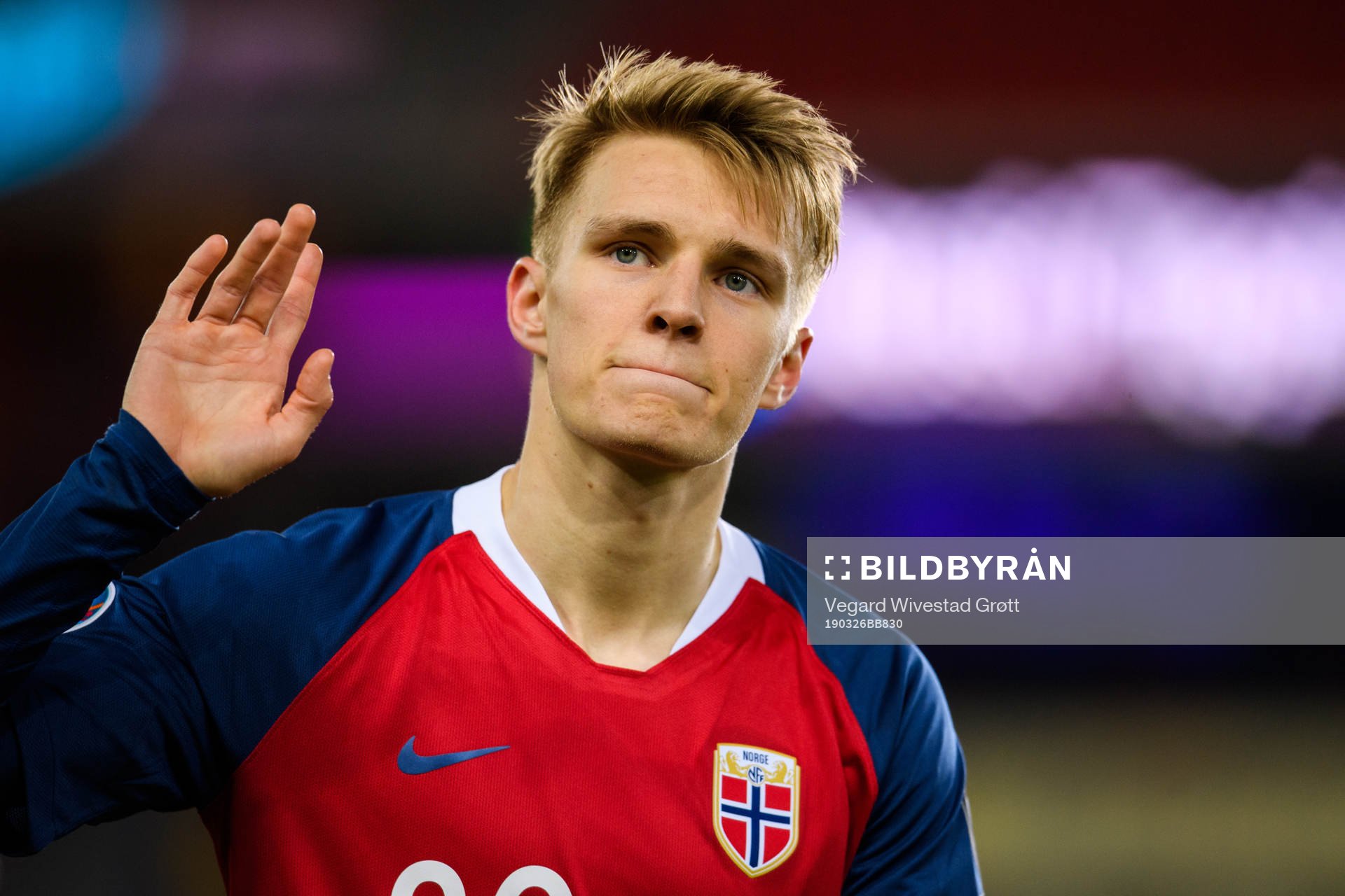 Martin Ødegaard of Norway