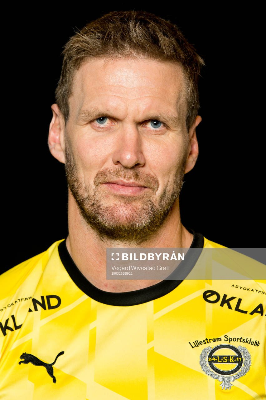 Frode Kippe of Lillestrøm poses for a portrait