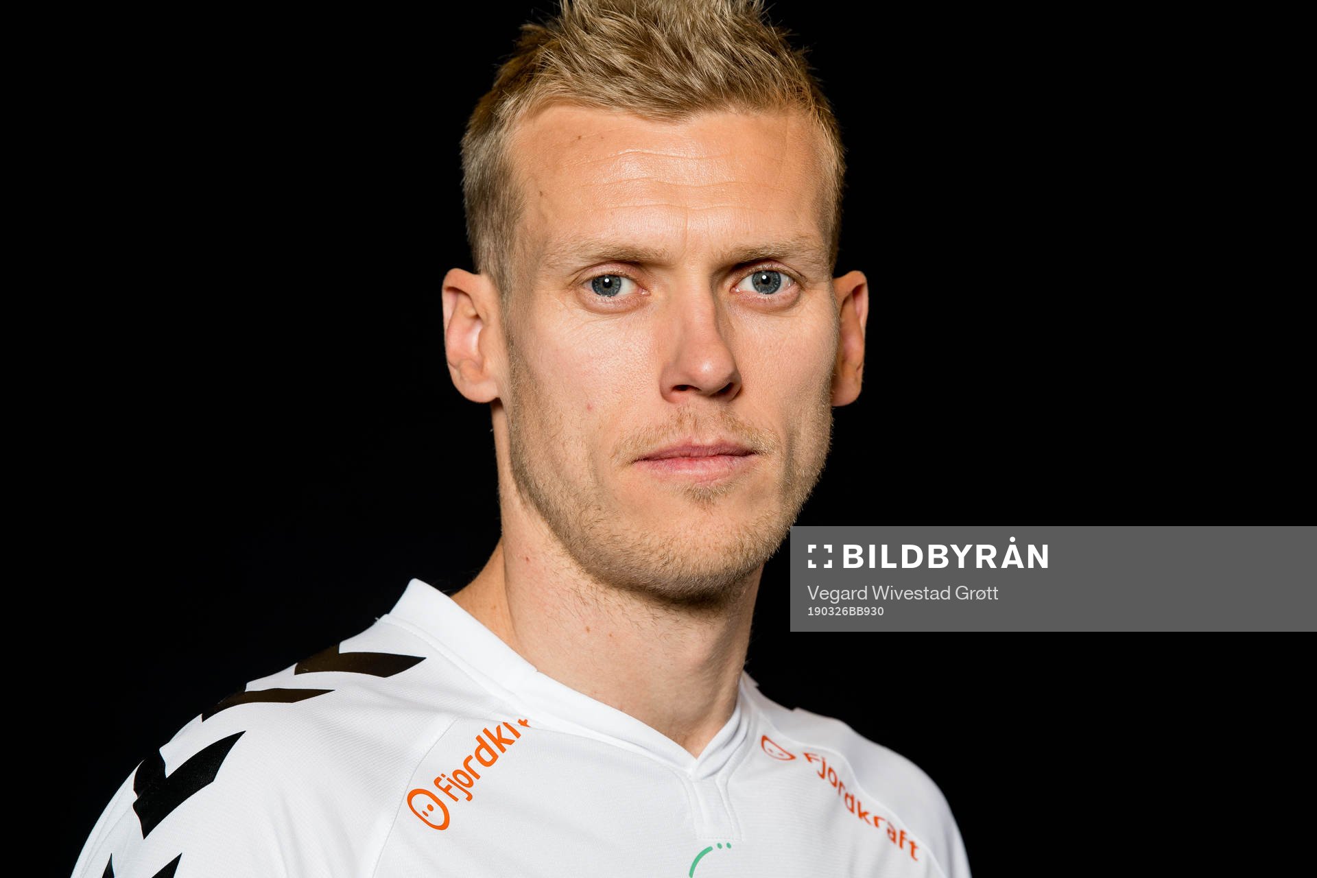 Steffen Hagen of Odd poses for a portrait