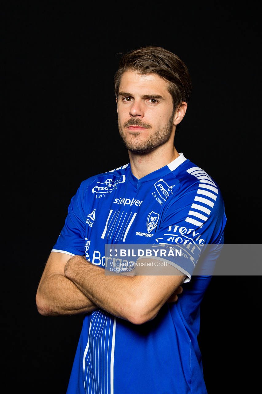 Joachim Thomassen of Sarpsborg 08 poses for a portrait