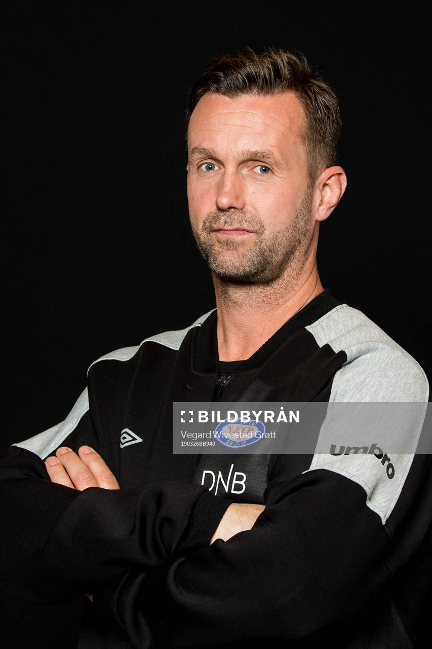 Ronny Deila, head coach of Vålerenga, poses for a portrait