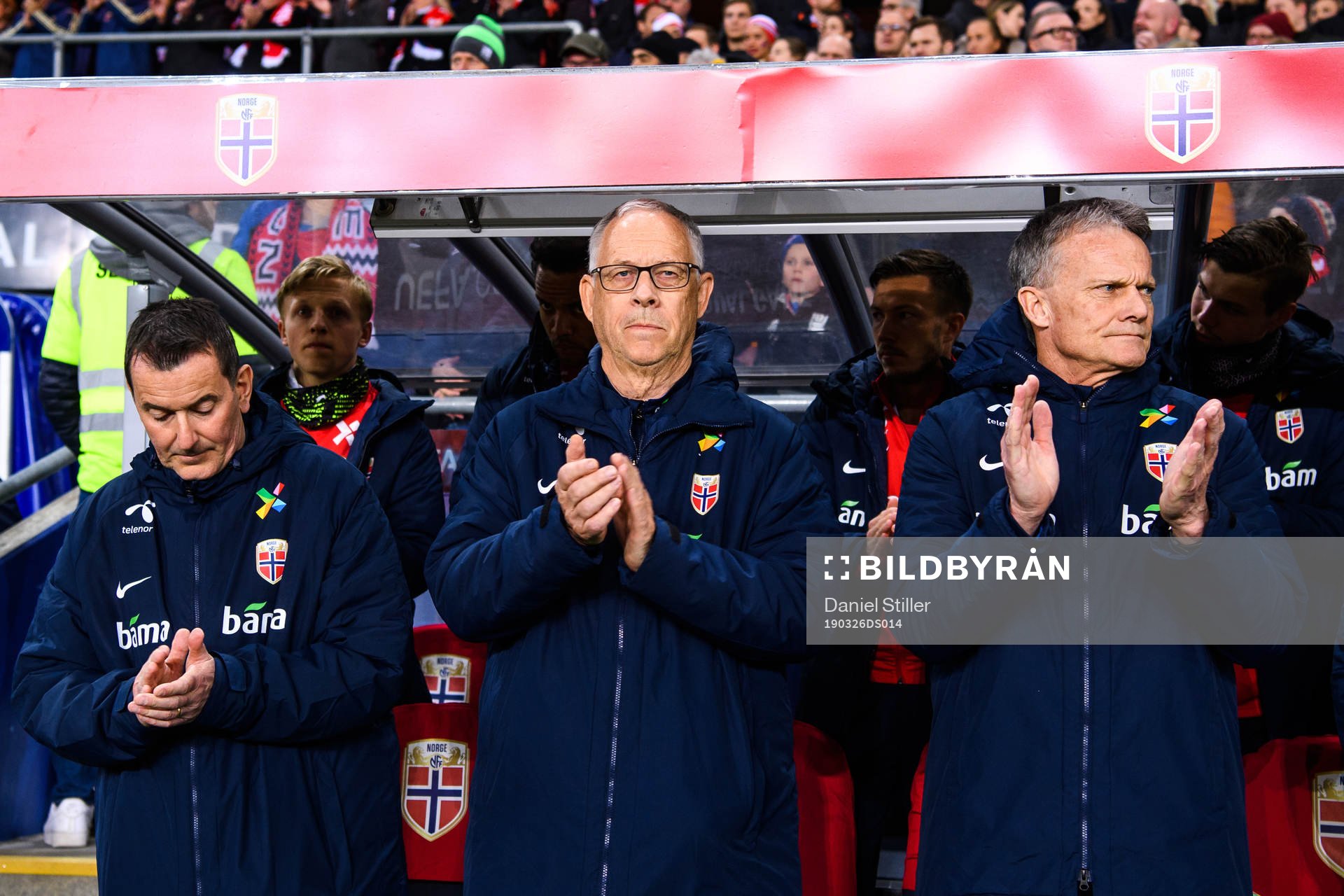 Lars Lagerbäck, head coach of Norway