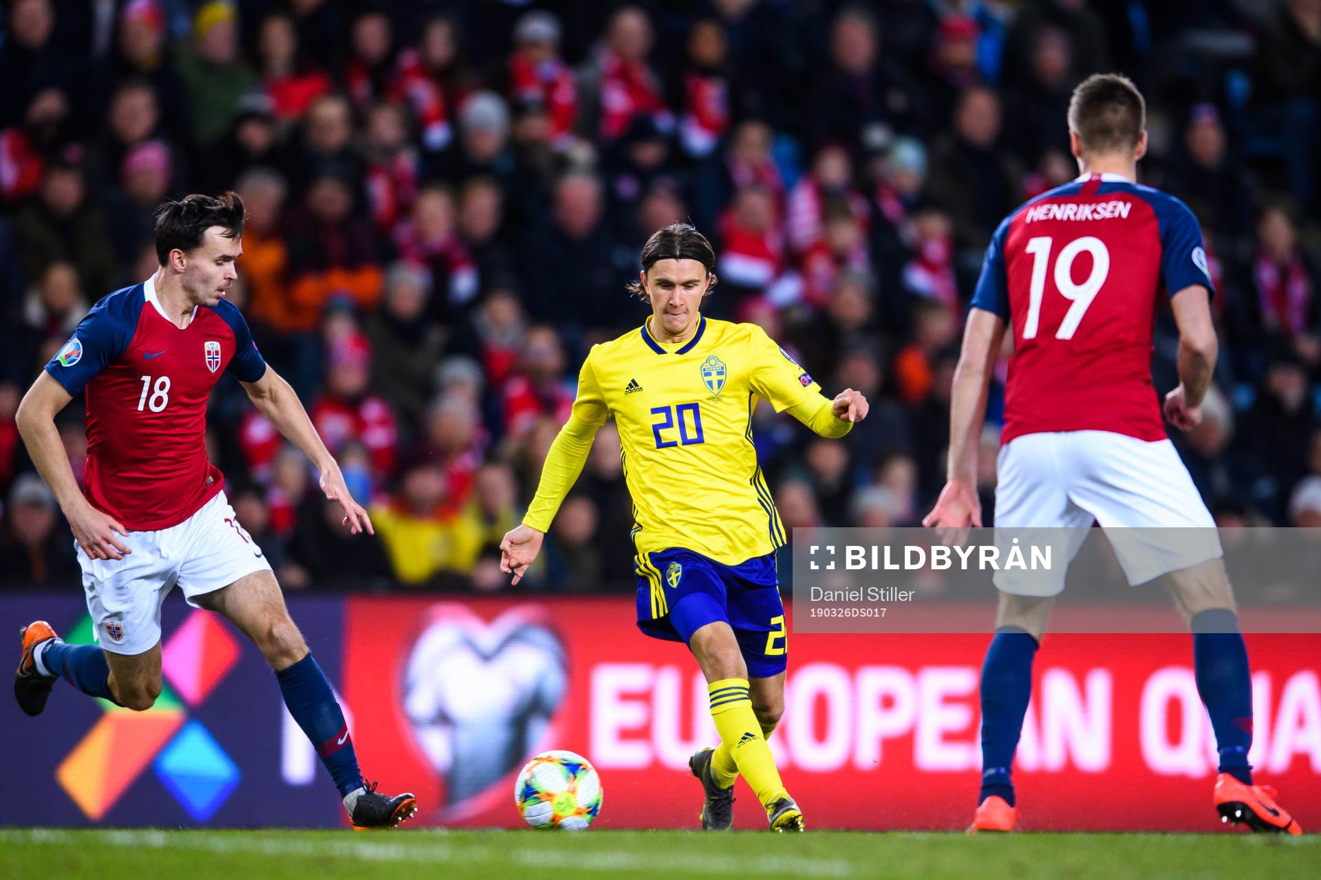 Ole Kristian Selnæs of Norway and Kristoffer Olsson of