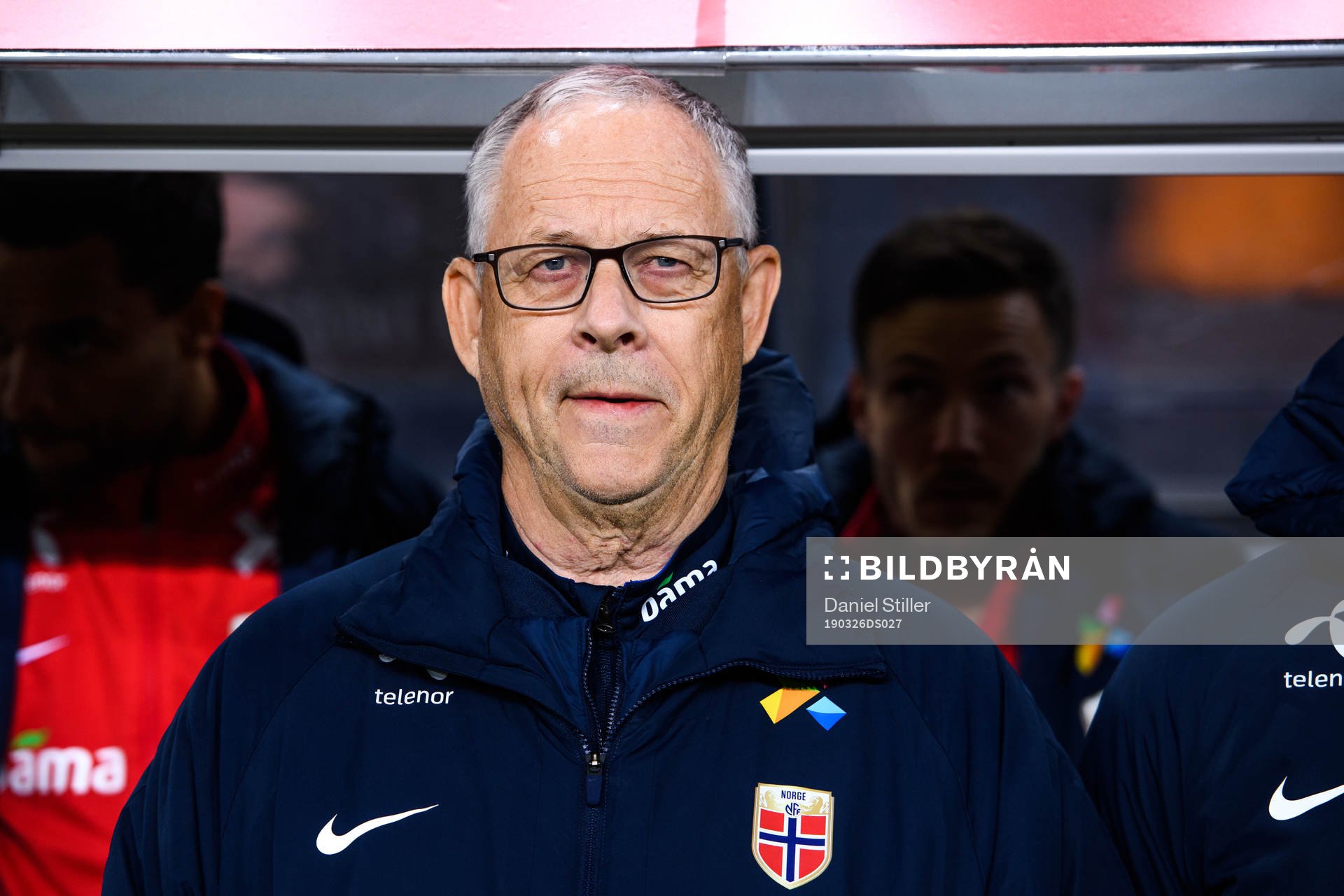 Lars Lagerbäck, head coach of Norway