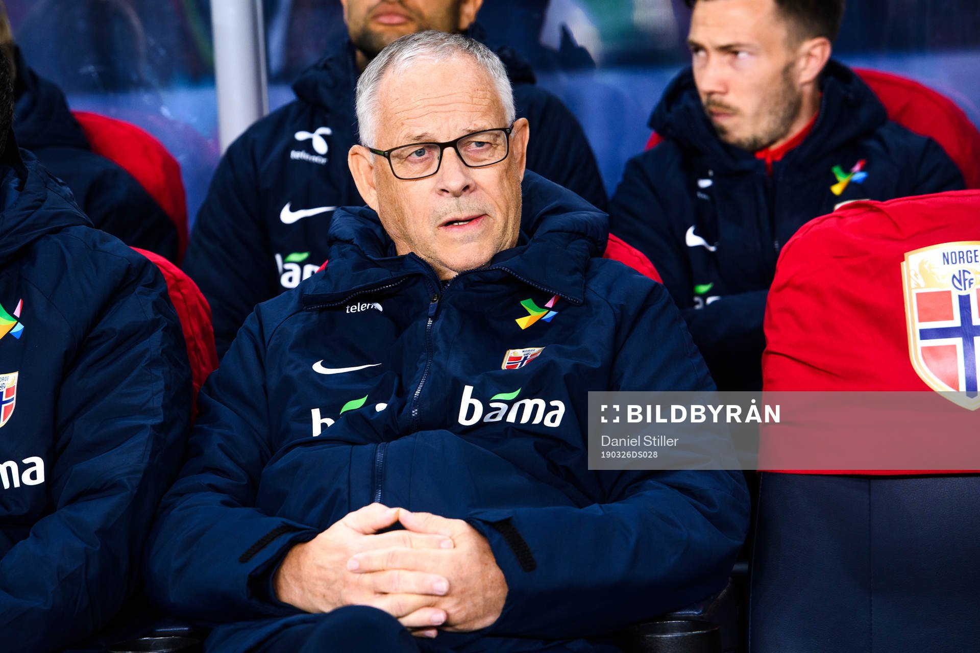 Lars Lagerbäck, head coach of Norway