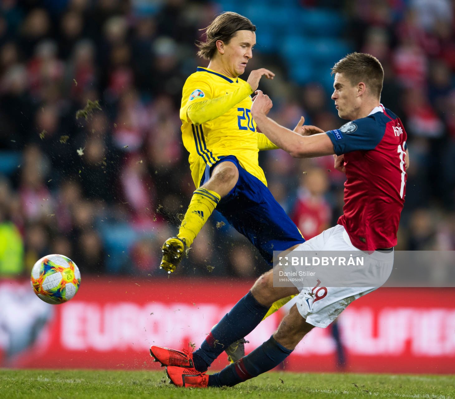 Kristoffer Olsson of Sweden and Markus Henriksen of Norway