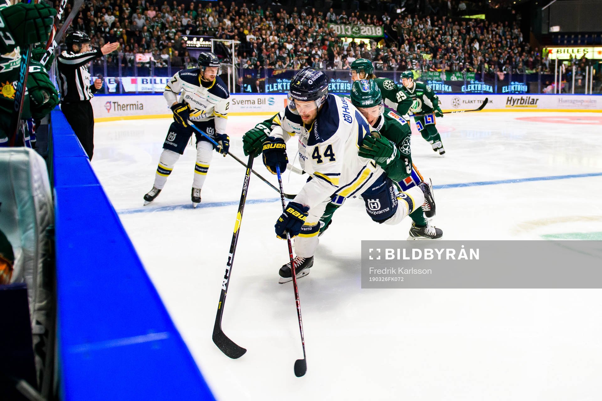 s Mikko Lehtonen och Färjestads Gustav Rydahl