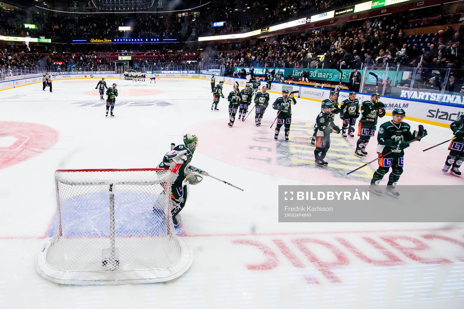 Färjestads spelare deppar