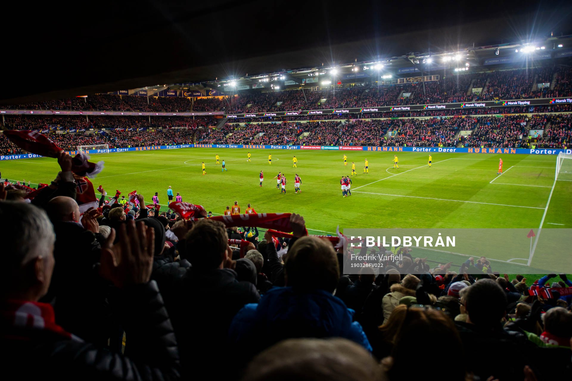 The players of Norway celebrates the 1-0 goal