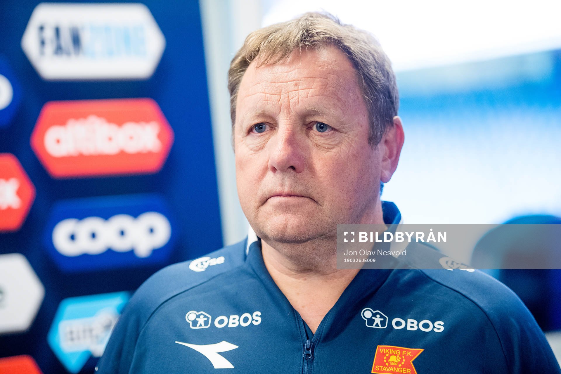Bjarne Berntsen, head coach of Viking