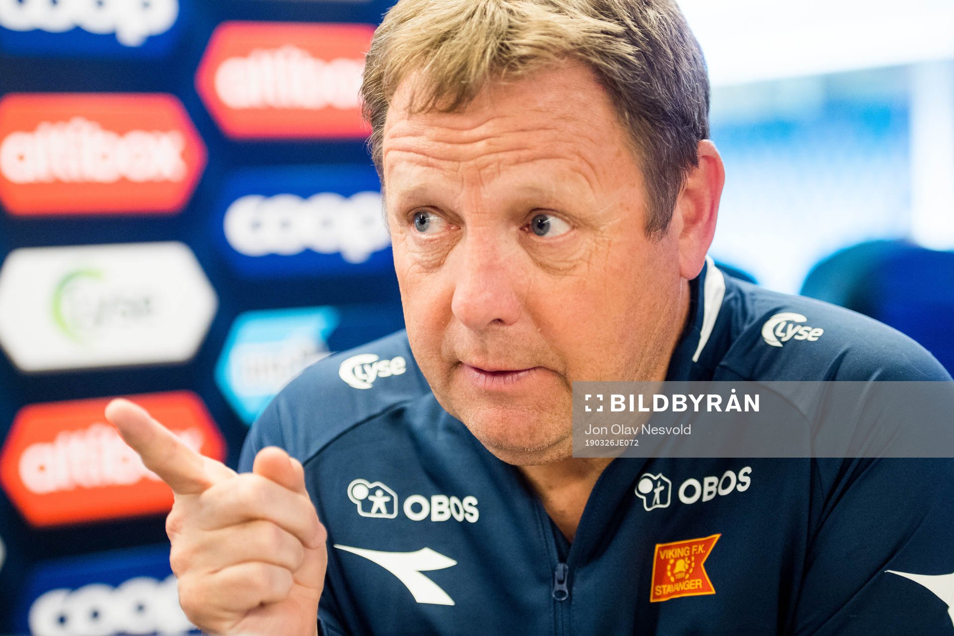 Bjarne Berntsen, head coach of Viking