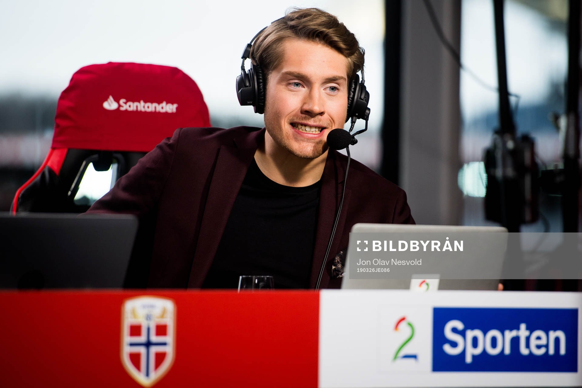 Johan Færaas, TV commentator