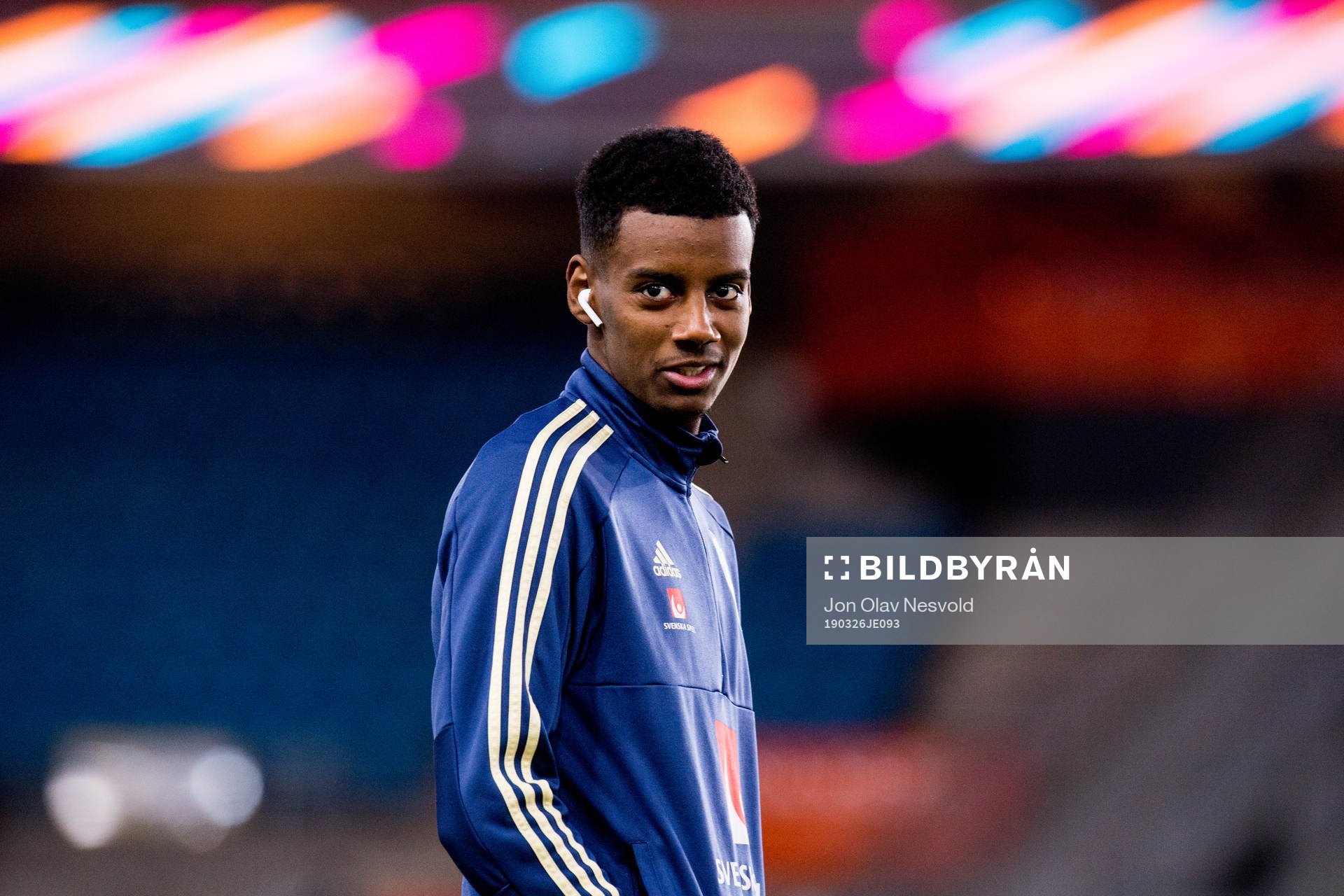 Alexander Isak of Sweden