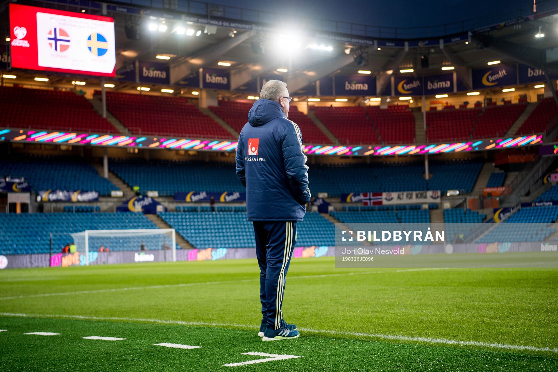 Head coach Janne Andersson of Sweden