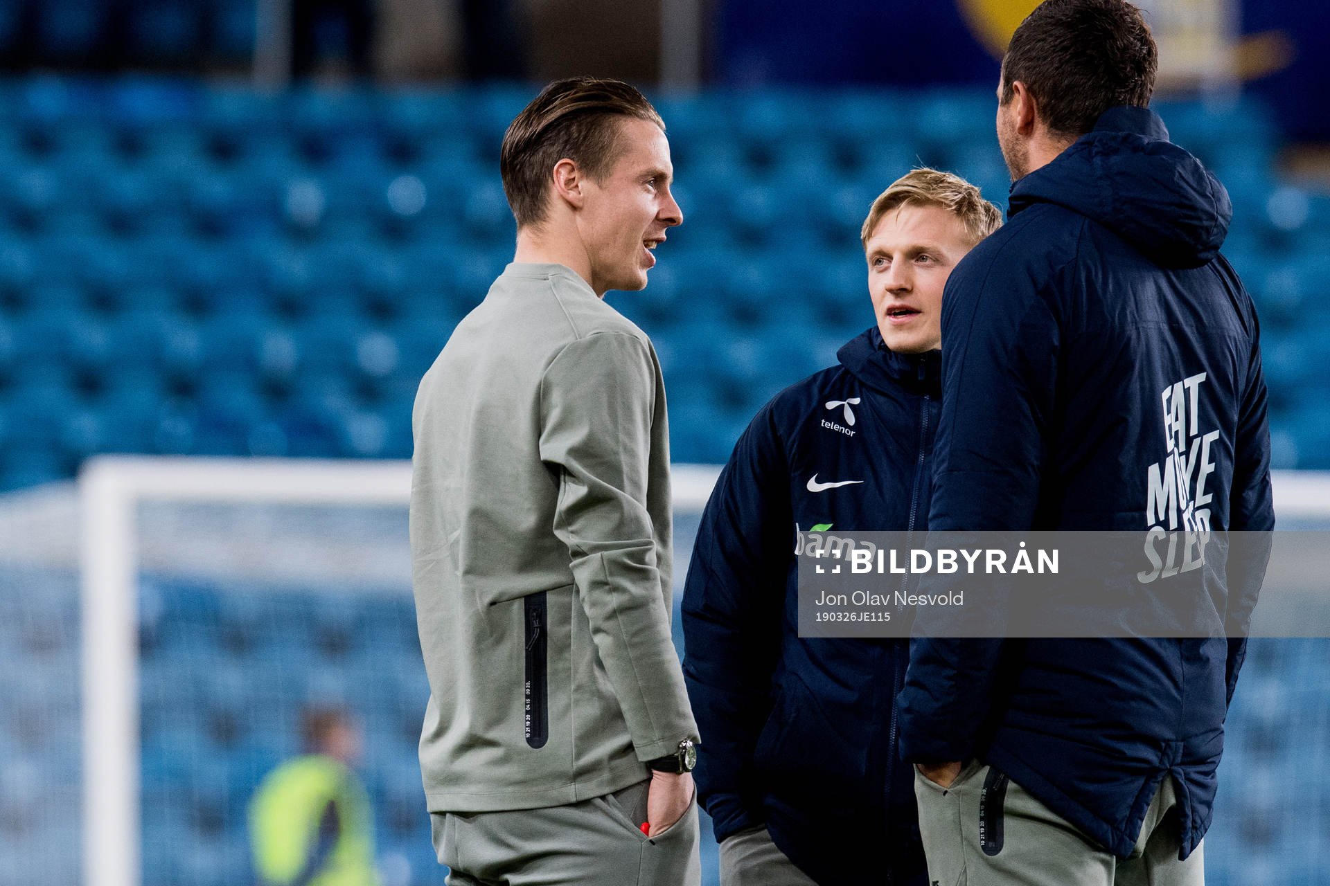 Stefan Johansen and Mats Møller Dæhli of Norway