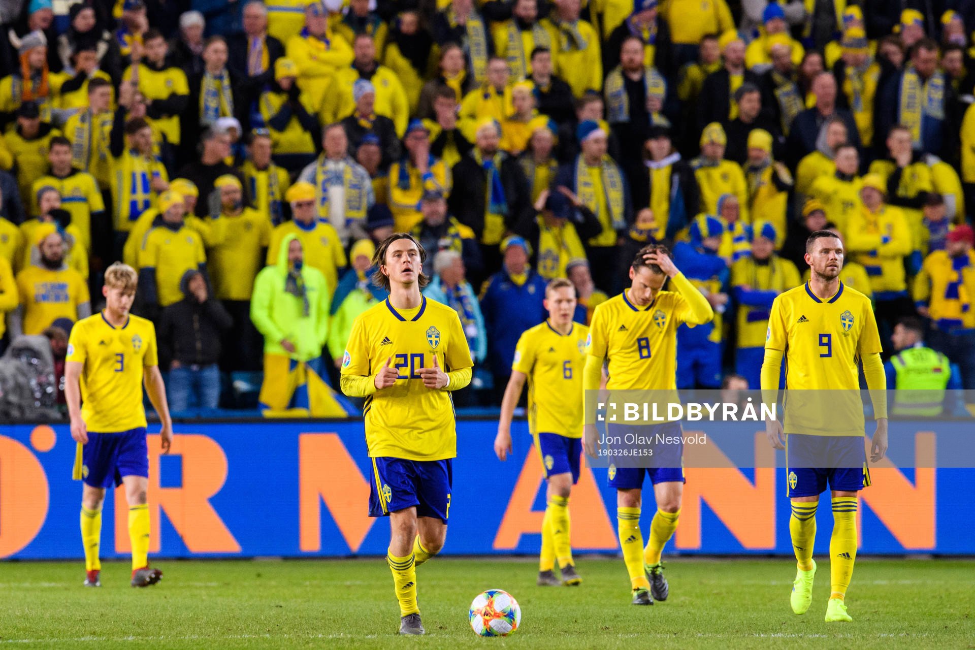Kristoffer Olsson, Albin Ekdal and Marcus Berg looks