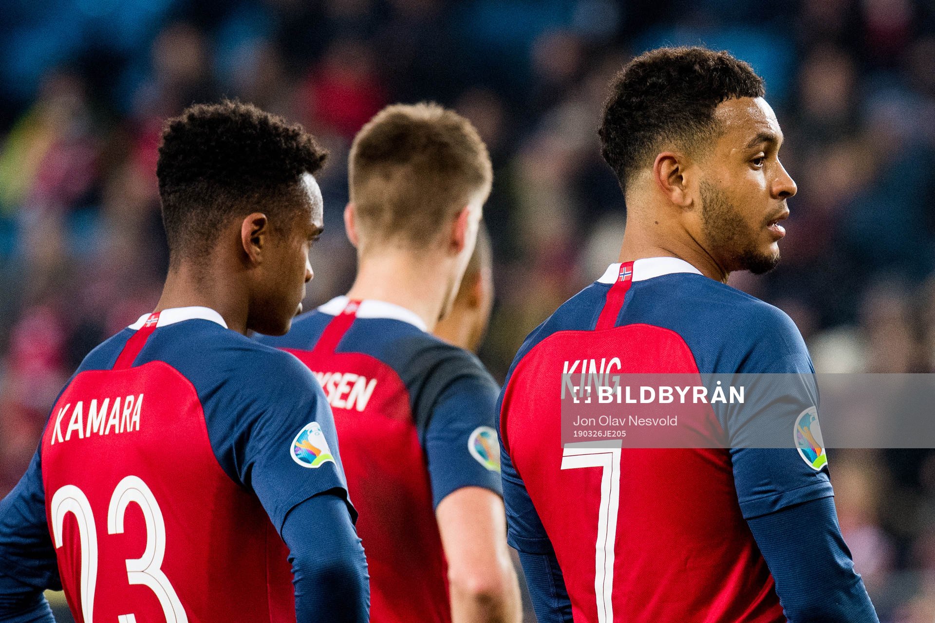 Ola Kamara and Joshua King