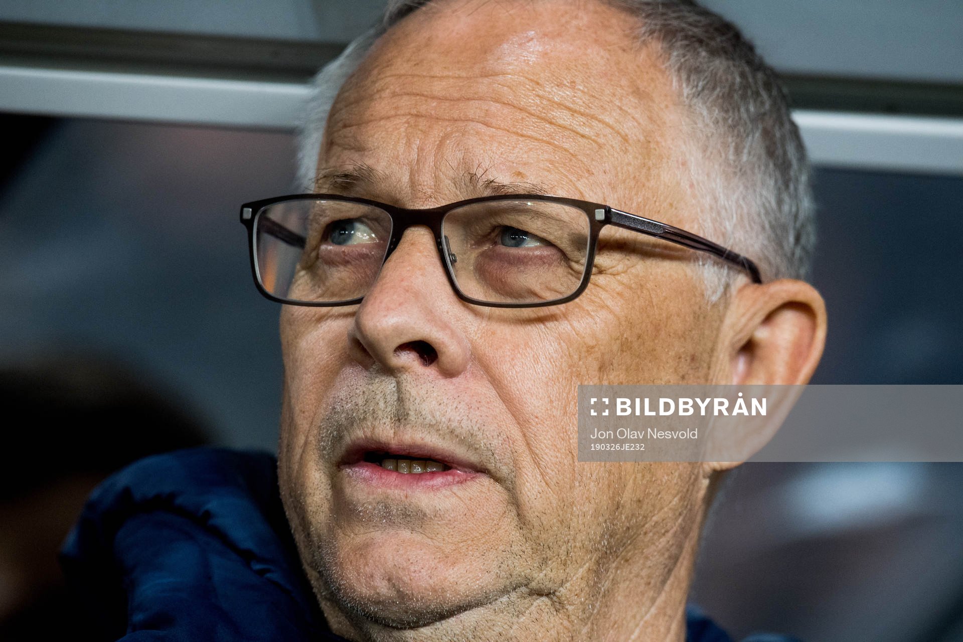 Lars Lagerbäck, head coach of Norway
