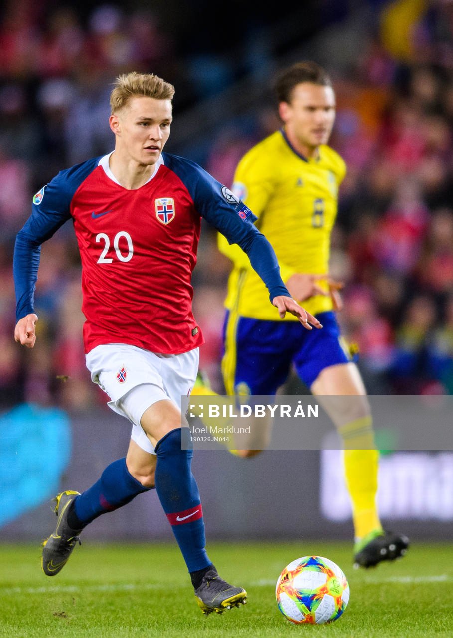 Martin Ødegaard of Norway