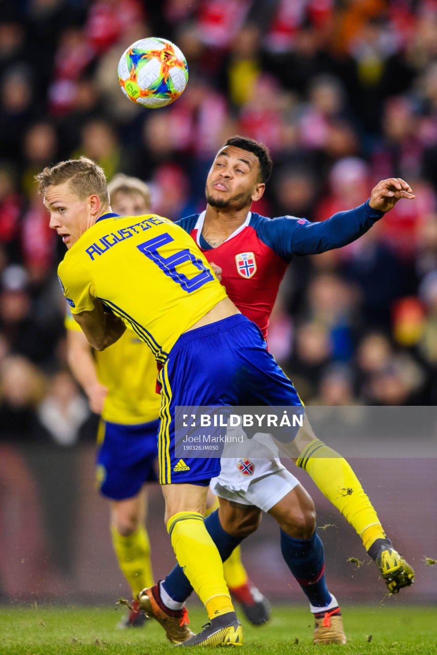 Ludwig Augustinsson of Sweden and Joshua King of Norway