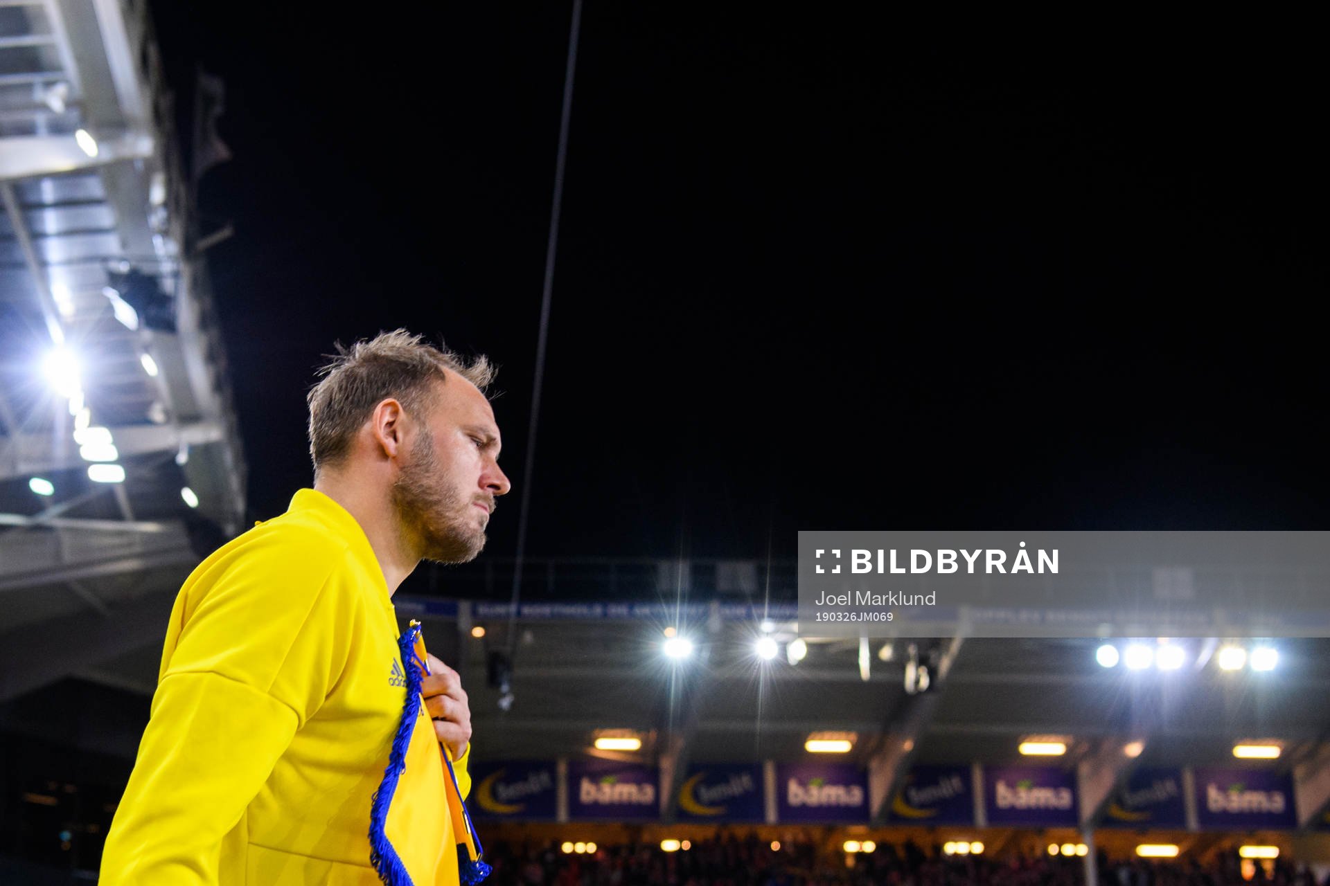 Andreas Granqvist of Sweden prior to the UEFA Euro