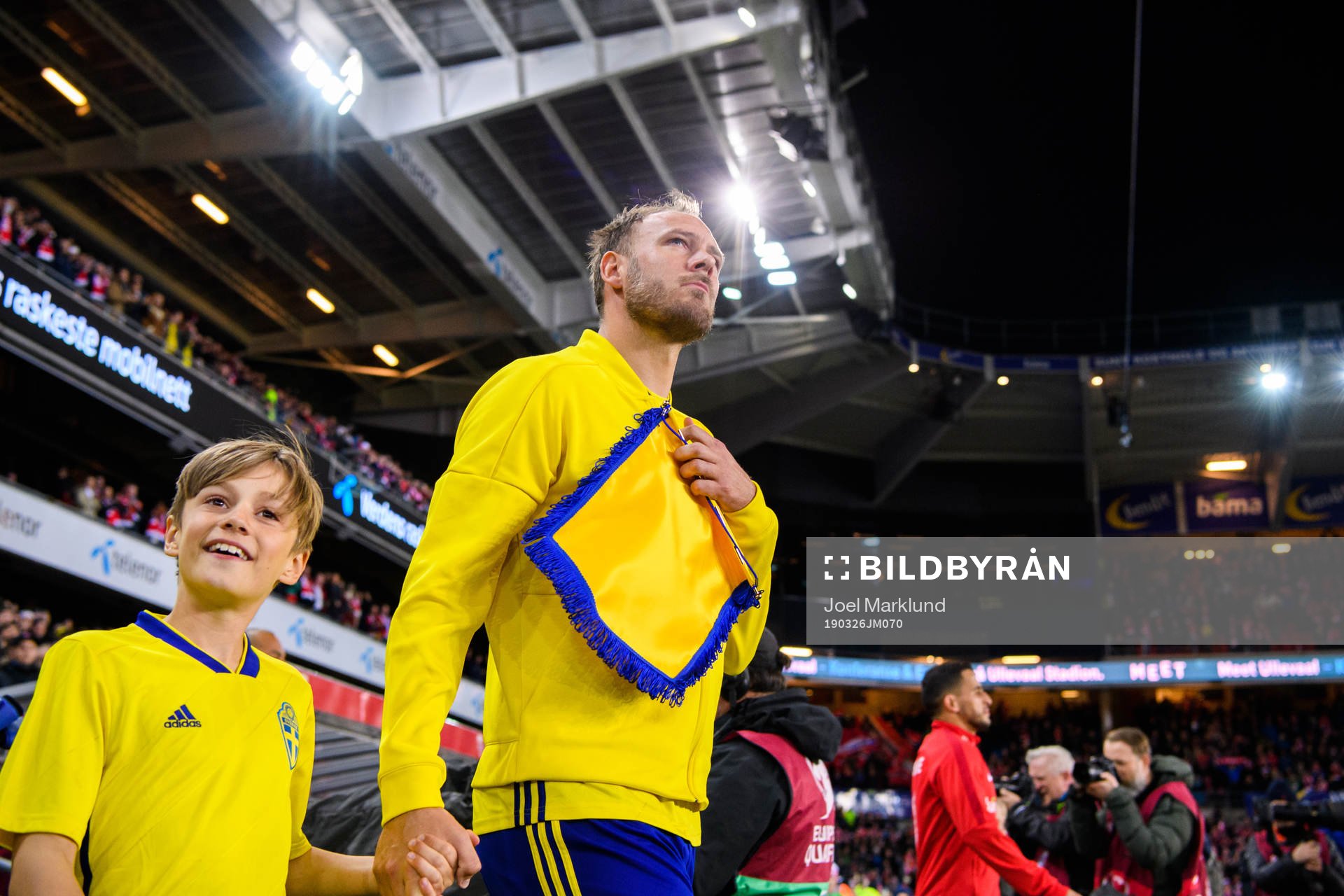 Andreas Granqvist of Sweden prior to the UEFA Euro