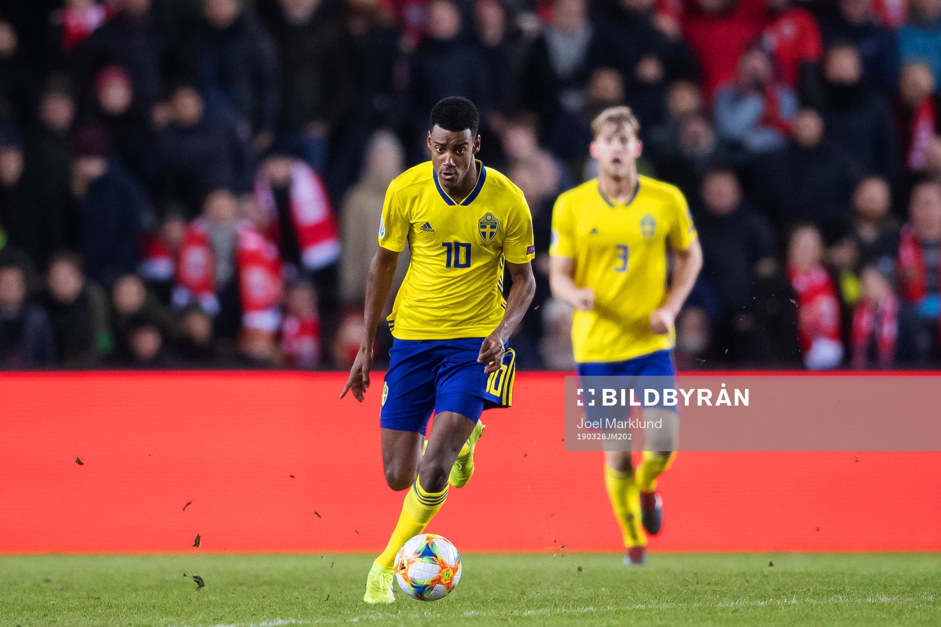 Alexander Isak of Sweden