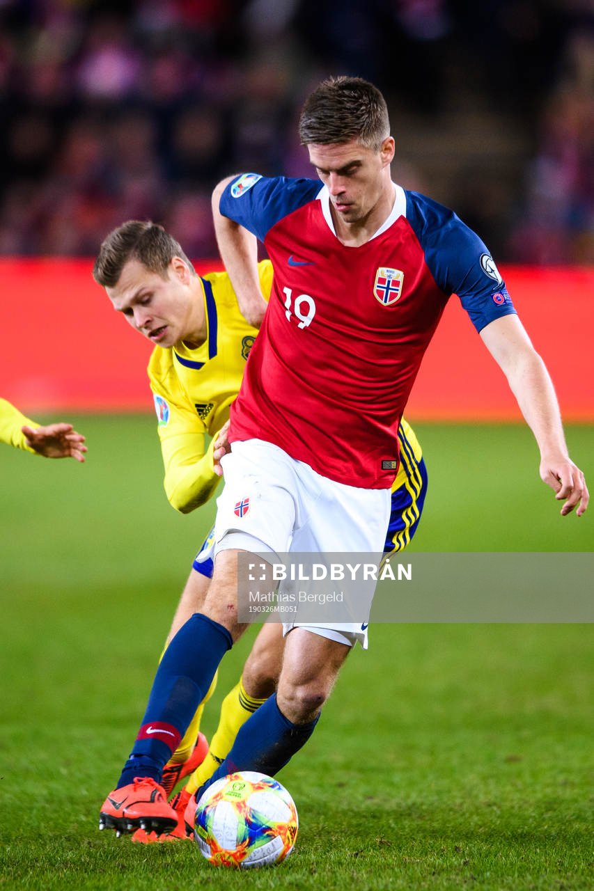 Viktor Claesson of Sweden and Markus Henriksen of Norway