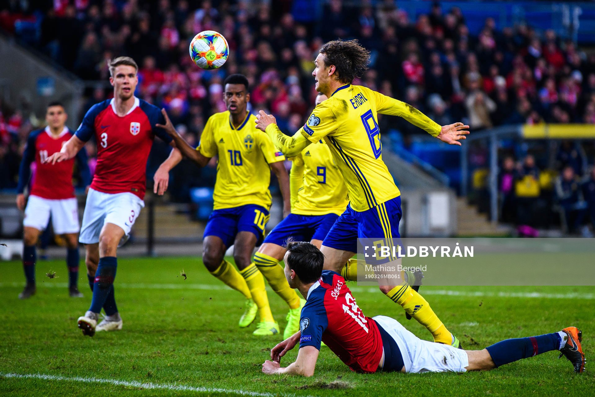 Albin Ekdal of Sweden and Ole Kristian Selnæs of Norway