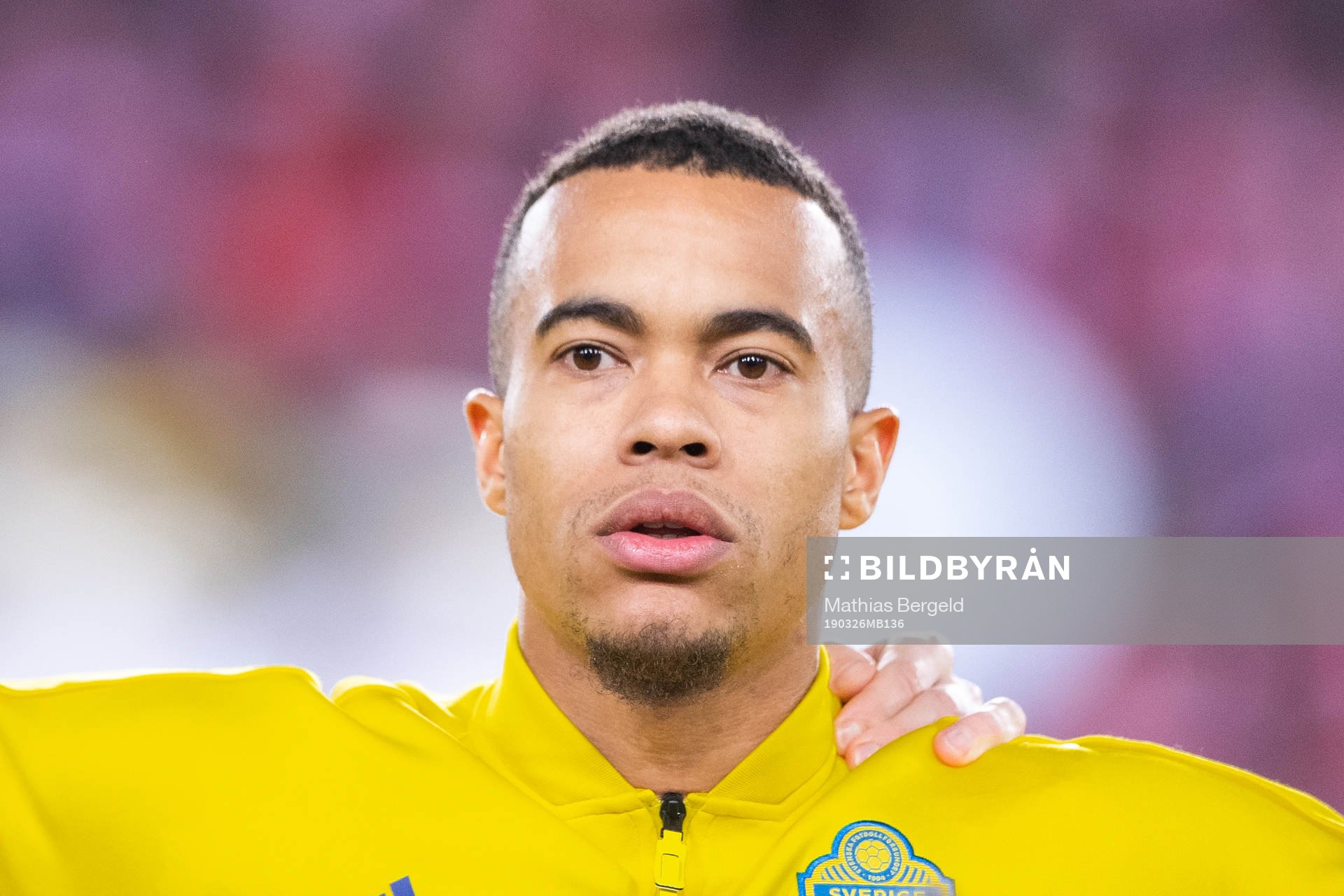 Robin Quaison of Sweden