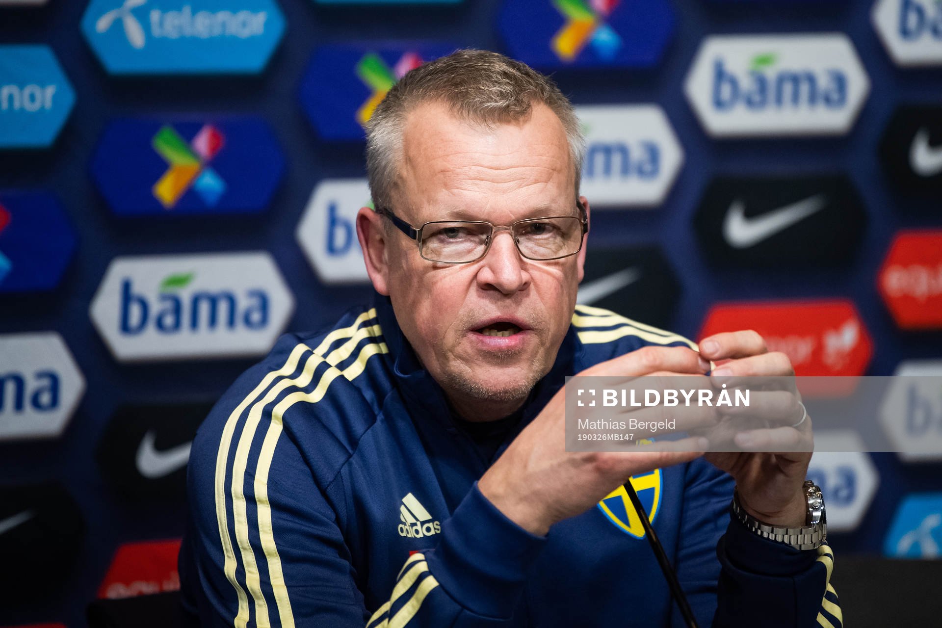 Head coach Janne Andersson