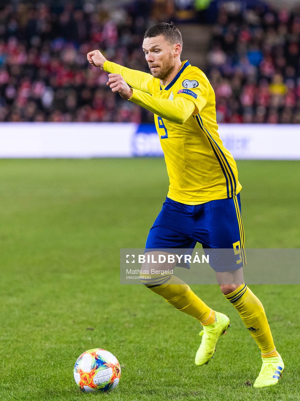 Marcus Berg of Sweden