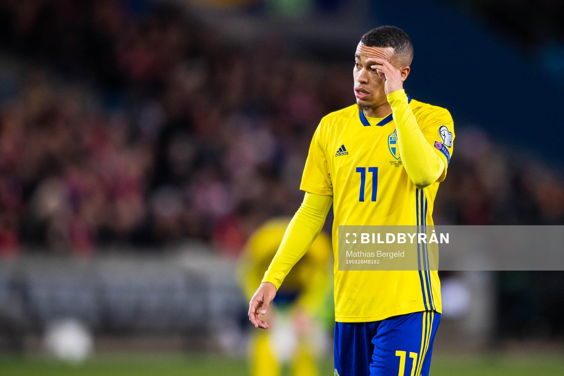 Robin Quaison of Sweden
