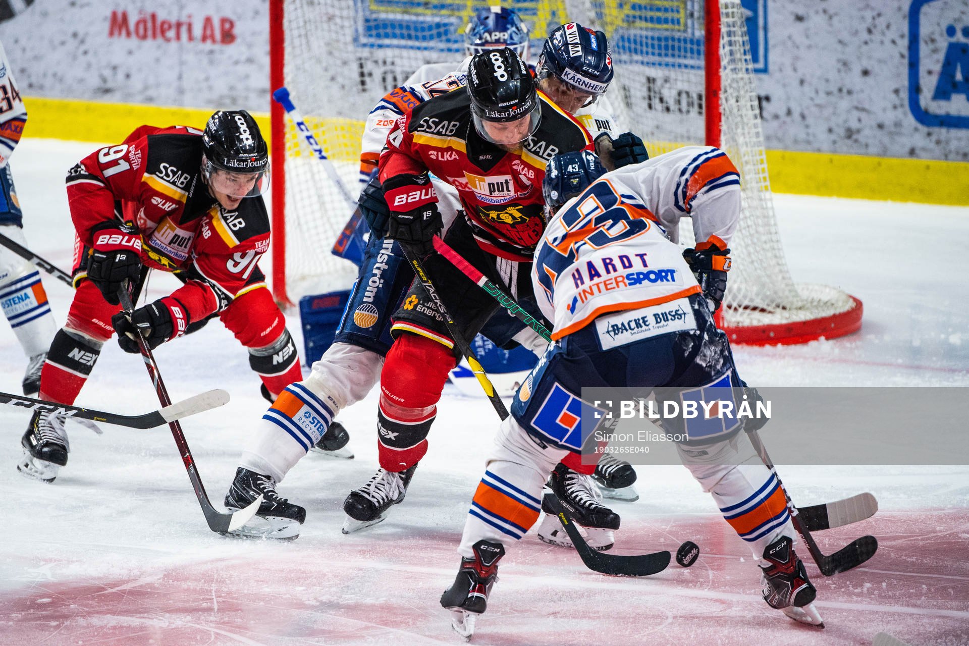 Luleås Austin Farley och Johan Harju