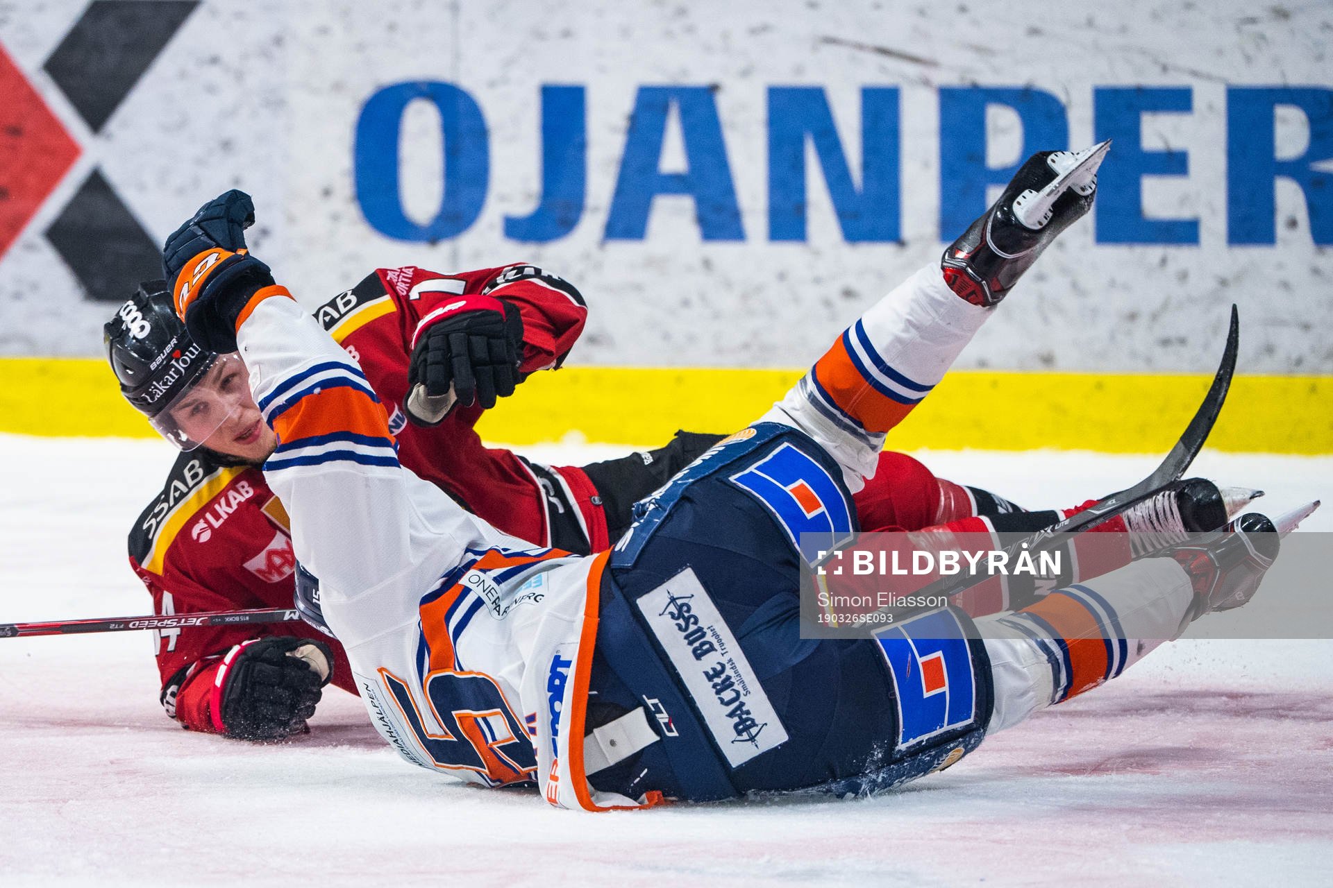 Luleås Jonas Berglund och Växjös Dominik Bokk