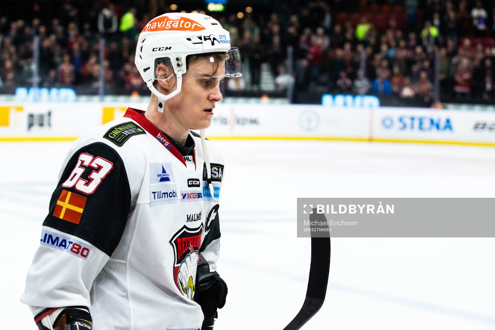 Malmö Redhawks Fredrik Händemark deppar