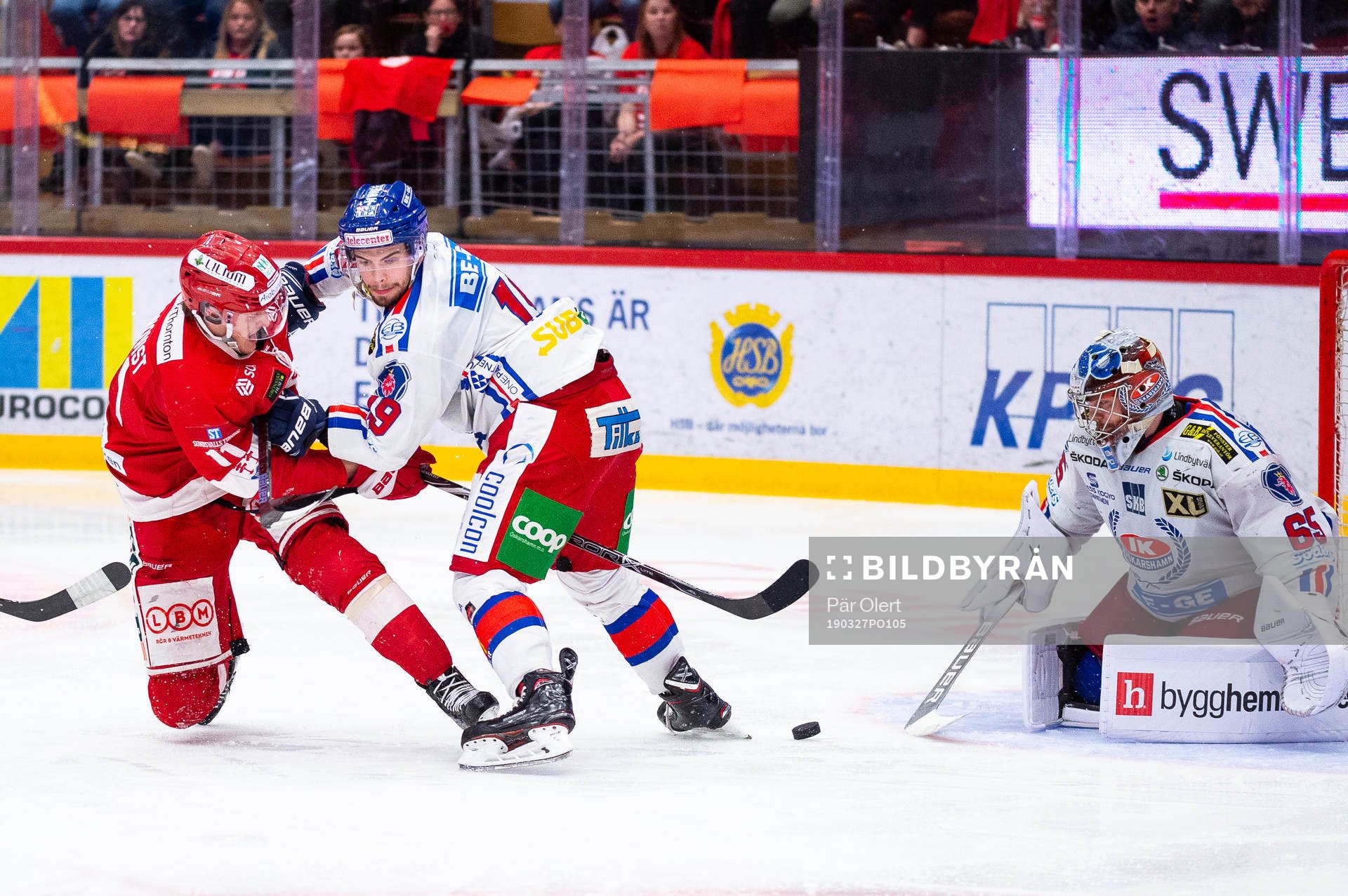 Timrås Henrik Törnqvist och Oskarshamns Anton Björkman