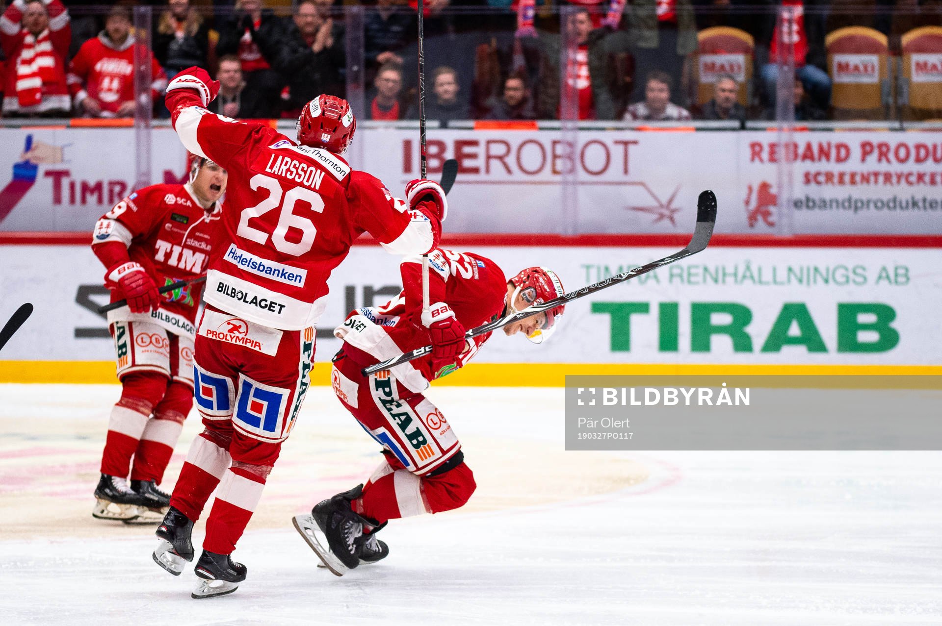 Timrås Johannes Salmonsson jublar