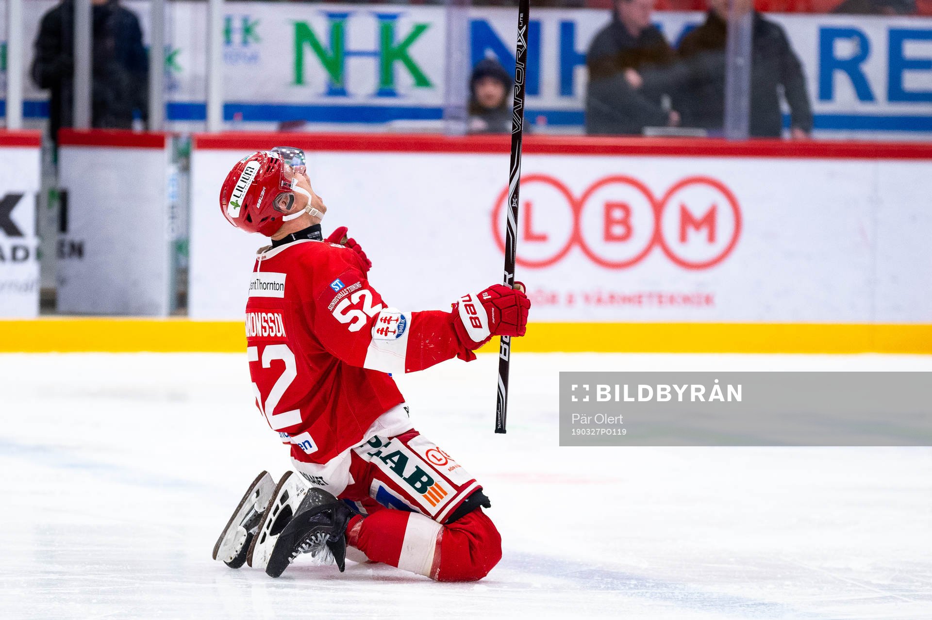 Timrås Johannes Salmonsson jublar