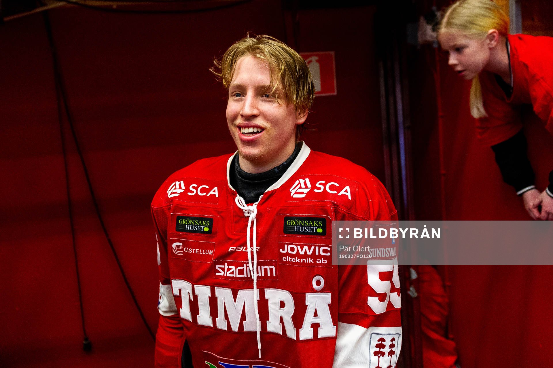 Timrås Vilmos Gallo jublar