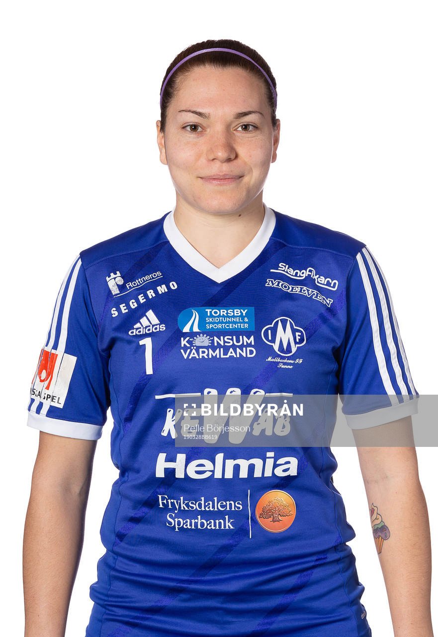 Mallbackens målvakt Amanda Tampieri