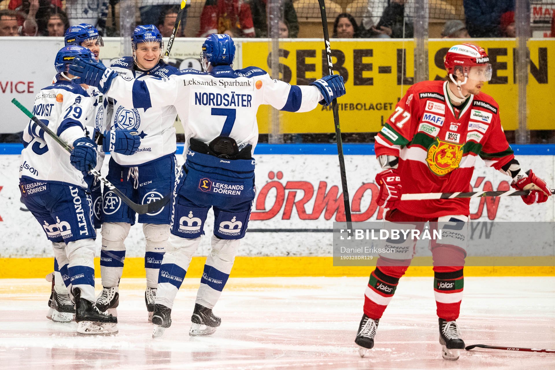 Leksands Anton Karlsson och David Rundqvist och Lucas