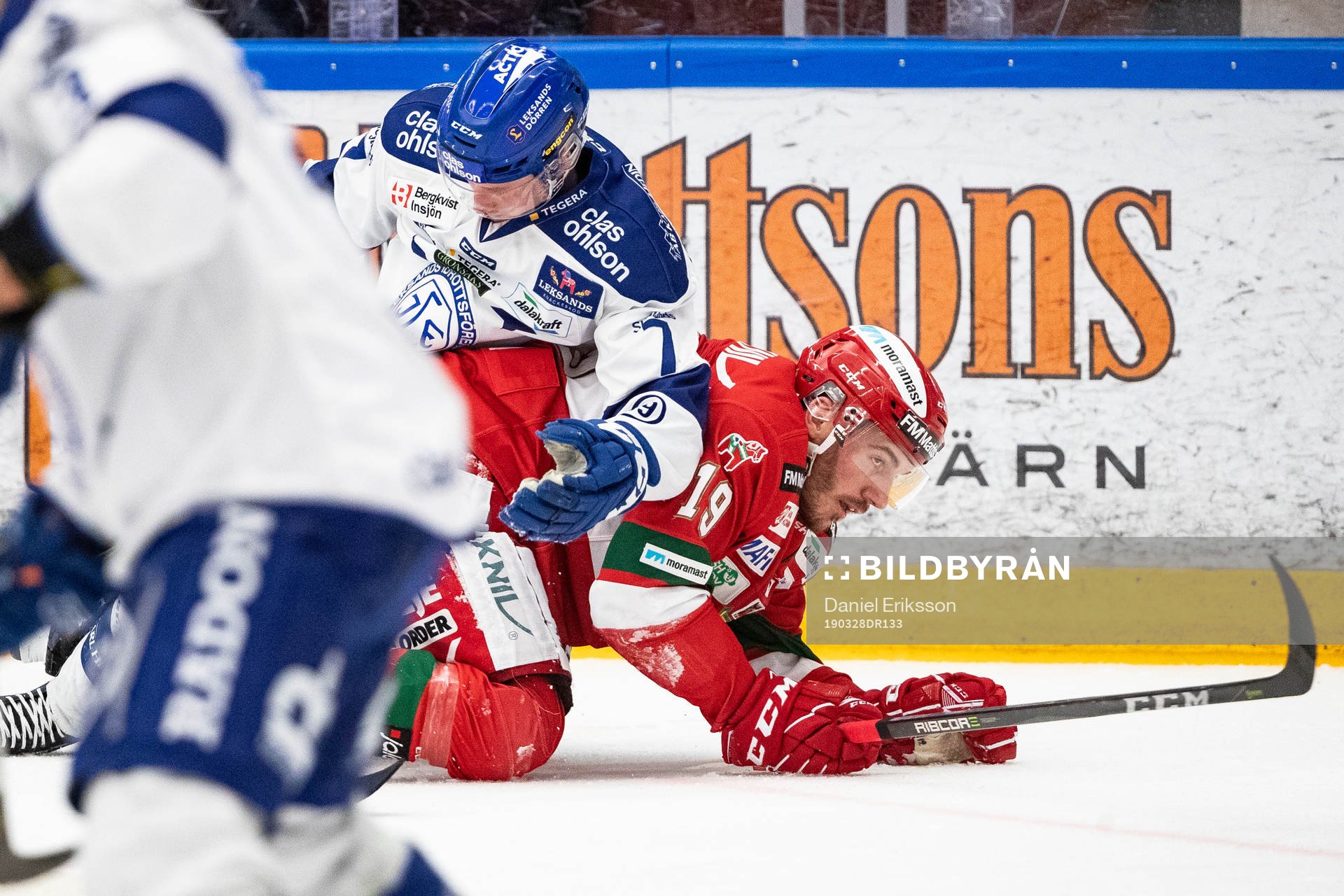 Leksands Lucas Nordsäter och Moras John Persson