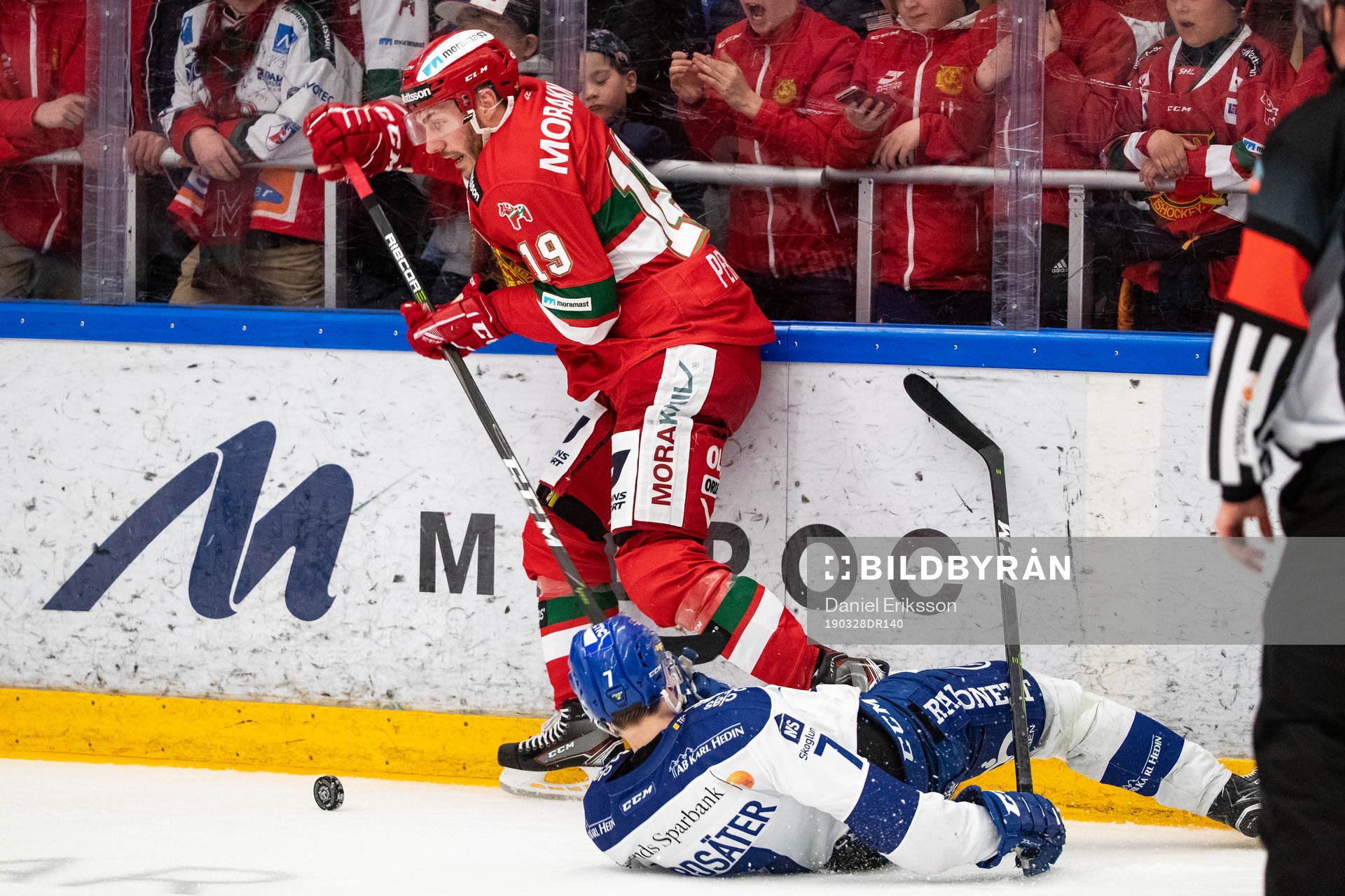 Moras John Persson och Leksands Lucas Nordsäter